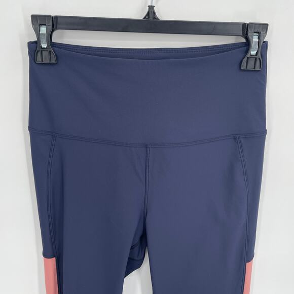 Nylora Dylan Navy & Pink Leggings // S - Picture 4 of 8